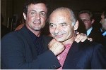 Sylvester Stallone and Burt Young